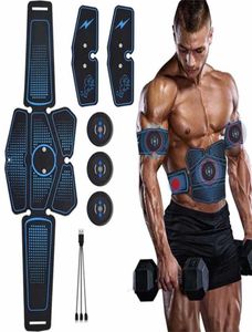 ABS Treinador de músculos abdominais Estimulador de prensa elétrica Slimming Fitness EMS Exercício Máquina de ginástica Home Gym Training 2201117982626