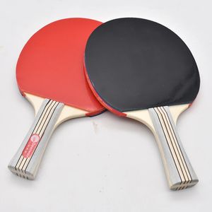 Tennis de tênis de mesa Profissional de lâmina de carbono ping pong paddle alto de borracha elástica 240509