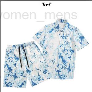 Herrspårsdräkter Designer Tracksuit Mens Shorts and T Shirt Set Potracksuit Summer Man Beatracksuits Short Slved Suit M-3XL BJWV