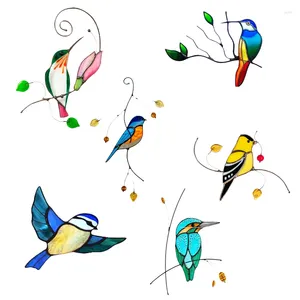 Наклейки на стены Diy Birds Sticker Cartoon Mural Home Decor Room Дети наклейки на обои украшения плакаты плакаты