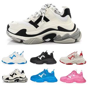 2024 Originals x Triple S herr designers casual skor läder vit svart blå lyx mode män kvinnor tränare sport sneakers plattform tennis höjd ökar