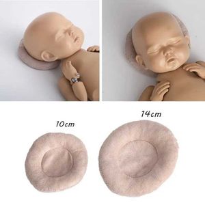 Pillows D7YD newborn photography props posture support pillows baby boys and girls photography studio circular donut head shaped props d240522