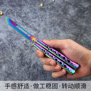 Practice Portable Outdoor Folding Csgo Butterfly Comb Game Toy Knife F896ff