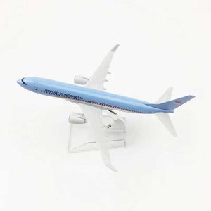 Flygplan Modle Diecast Airplane Model 1 400 Scale Air India One B737 Legering Flygplan Modell Statisk Display Vuxen Insamling Present Toys for Boys S5452138