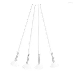 Escovas de maquiagem 4 pcs máscara de máscara fã de fã facial para o setor de pintura acrílica