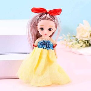 Bebekler 16cm lolita bjd kostüm ve ayakkabı bebek 1/12 büyük gözlü prenses ölçeği aksiyon resmi DIY hareketli 13 eklemi hediye kız oyuncak s2452201 s2452201 s2452201