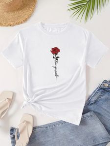 День святого Валентина знакомства с розами футболка экипажа