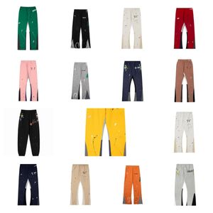 Tasarımcılar GalleryDept Pantolon Erkek Kadınlar Sweatpants Man High Street Rahat Gevşek Gevşek Pantolon Moda Hip-Hop Spor Jogging Pantolon