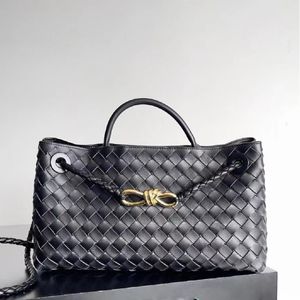 Designer toppkvalitet fårskinn horisontell stil kvinnors handväska med bågehårdvara och justerbar rem-flervägs bärande tote