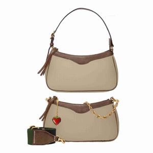 Fashionable 3 Pieces Shoulder Bags 7a Quality Underarm Womens Mens Designer Bag Tote Canvas Clutch Luxury Gold Chain Handbags Wallets Crossbody Zipper Pochet V6RY