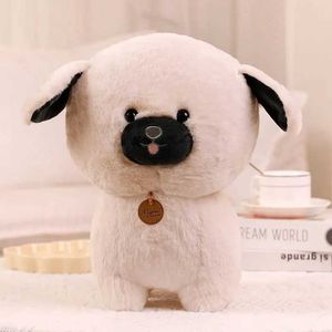 Плюшевые куклы kawaii fat щенки фаршированные игрушки милый симулятор Husky Chow Bichon Frize Plush Toys Doll Kid