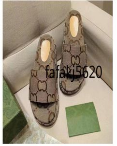 G2356 Fashion Mens Womens Sandals Slippers Slide Designer Luxury Flat High Cheels Flip Flops Flops Platform Rubber Sand8513736