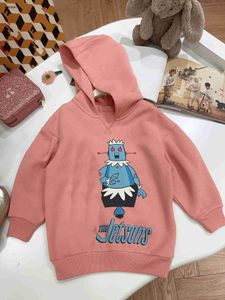 Top designer baby clothes kids hoodies Size 100-160 CM fashion Letter robot pattern printing round neck sweater Long sleeved sweatshirts July26