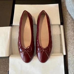 Parigi Scarpe da design di lusso Ballet scarpe piatto slingbacks sandalo femmini