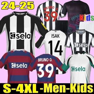 3xl 4xl 24 25 Bruno G. Soccer Jerseys 2024 2025 Wilson Saint Isak Unitedsフットボールシャツホーム