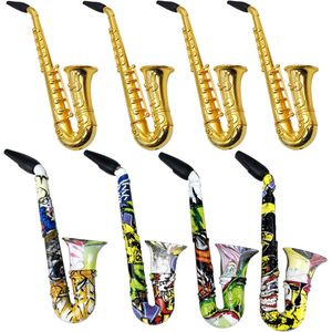 Саксофонные металлические металлические металлические трубы мини -труба