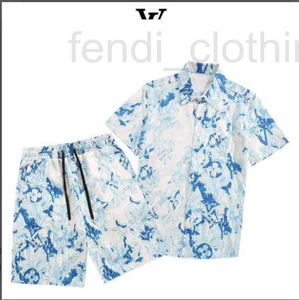 Herrspårar Designer Designer Tracksuit Mens Shorts and T Shirt Set Polo Summer Man Beach Tracksuits Short Sleeved Suit M-3XL XV7F