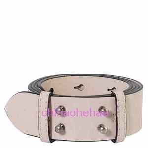 Designer BBorbiriy belt fashion buckle genuine leather The Medium Ladies Belt Bag Grainy Leather Belt- Chalk Pink RSJ