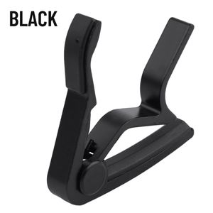 1pc Guitar Capo Capo Electric Capo Instrumento de guitarra Tune Acústico Alumínio Alumínio Clamp clipe Durável Novo