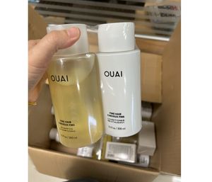 Ouai hårbotten serum 60 ml ledighet i balsam 140 ml fint hår schampo 300 ml medelhår cheveux moyens för spray utjämning fuktgivande värmeskyddande