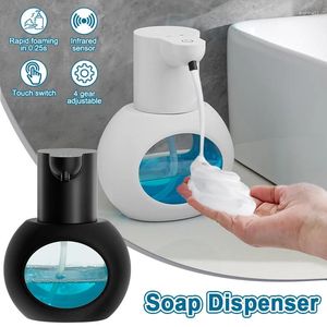 Distributore di sapone liquido da 400 ml di schiuma automatica USB ricarica senza touchless a infrarossi distributori rondella a mano