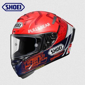 AA Designer Helmet SHOEI Full Helmets Japan X14 Motorcycle Track Running Anti fog Racing Competitive