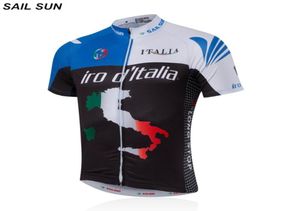 SAIN ITALY 남자 여름 자전거 유인 야외 MTB 자전거 재킷 Ropa Ciclismo 자전거 짧은 슬리브 사이클링 의류 셔츠 Top4823006