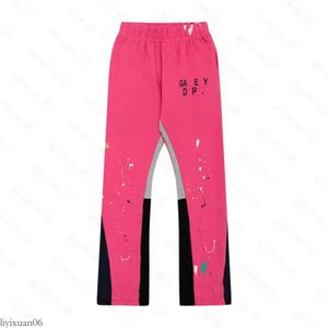 GalleryDept Pants Designers Mens mulheres calças de moletom High Street Casual Casual Foldou Calças queimadas Moda de Hip-Hop Sports Pant 770