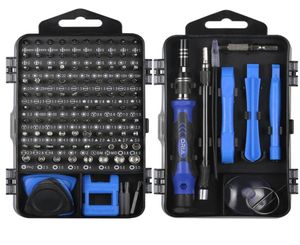 Oria Precision Skruvmejseluppsättning 120 i 1 skruvmejselpaket med 101 bitar Mini Magnetiska skruvmejsel Bit Set Computer Repair Tool Kit Y6444496