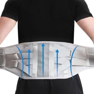 Komzer nedre rygg smärtlindring bälte midja justerbar baksida lumbal stöd för ischias scolioses herniated för kvinnor män 240509
