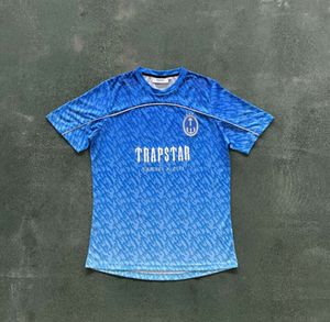 Football T shirt Mens Designer jersey TRAPSTAR summer tracksuit Breathable design Motion 6992ESS