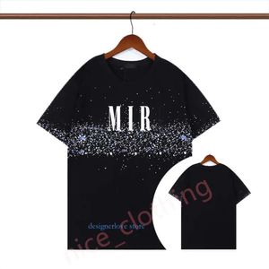 Mężczyźni T SHIRTS Projektantki luksusowe kobiety drukowane marka mody Tops Jakość bawełny Casual Tees krótki rękaw Hip Hop Streetwear Kobiety dla Man Trendy Stroj