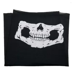 Máscara de treinamento para motocicletas ao ar livre bandanas lenço de bicicleta de bicicleta legal Balaclava bandana esporte de pescoço de inverno quente Halloween