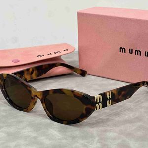 Sunglasses Designer for Women Mu Oval Monogram High Quality Sunglasses with Origi GSBC
