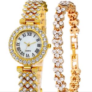 Mulilai märke 32mm modestil lyxig diamant vit urtavla kvinnor klockor eleganta kvarts damer tittar på guldarmband armbandsur 330h
