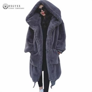 2018 Winter Woman Coat Casaco Teddy Jaqueta Faux Fur Outerwear Hair