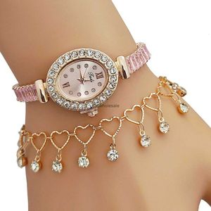 Fashion Oval Womens orologio Bracciale liberabile Bracciale Orologio da donna al quarzo Tiktok