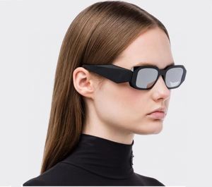 Designer solglasögon kvinnor klassiska glasögonglasögon utomhus strand solglasögon för människa kvinnor mens blandar färg valfritt triangulär signatur