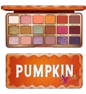 NEWEST ARRIVAL 18 Colors Eyeshadows Palette TO FAC Orange Pumpkin Color Eyeshadow 2021 Christmas Limited HighColor Rendering Make4641381