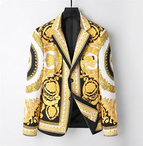 Abiti da uomo designer maschile Blazer Blazer Man Classic Floral Stampa floreale giacca di lusso abiti a maniche lunghe per uomini cappotti di business#02
