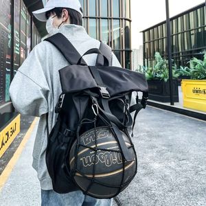 Новая модная и высококачественная сумка для плеча для мужского спорта, фитнеса, баскетбола, велосипедного шлема, рюкзака, студенческого рюкзака H524-35