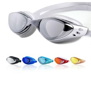 Erwachsene Kinder Einstellbare Schwimmbrillen Frauen Herren Modi Wassersportlinse Schwimmbrillen Antifog Anti -UV -Augenschutzbrille Goggle