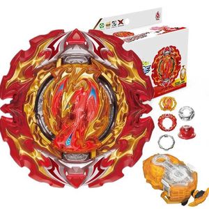 4D Beyblades Box Set B-191 02 Prominence Phoenix DB Dynamite Battle B191 02 Spinning Top With Launcher Box Kids Toys for Children Q240522