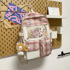 Рюкзак милая девушка латтиза путешествия школьная сумка мода Леди Кавайи