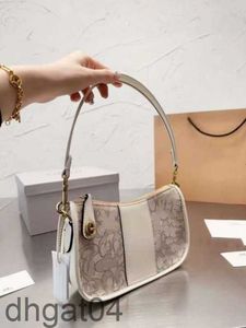 Torby wieczorowe luksusowa torba designerska nowa torba swingera skórzana płótno zszywające torebki projekt mody