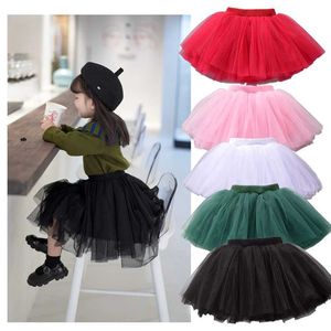 スカートスカート女の女の子Tutu Fluffy Skateboard Toddler Princess Ballet Ballet Girl