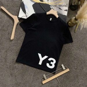 Y3 t shirt 23ss överdimensionerad kort ärm t shirt designer tshirt tryckt tröja rund nacke tee casual bomull tshirts mode polos topp pullover skjortor y3 kort 608