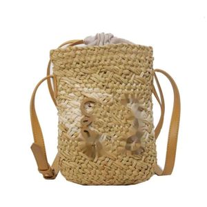 Дизайнерский седлобагский роскошный мини -мешок для кросс -тела сумки на плече 10А качество подлинное посланник Woven Bag Loewebag 22f