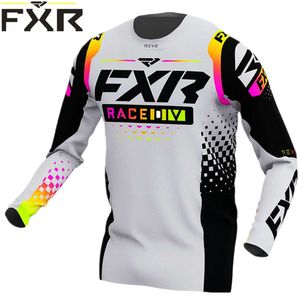 SVP0 Herrarna T-shirts Mens Downhill Jersey FXR Mountain Bike MTB Shirts Offroad DH Motorcykel Motocross Sportwear Bicycle Racing Cykling