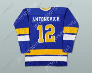 Custom WHA MINNESOTA FIGHTING SAINTS MIKE ANTONOVICH HOCKEY JERSEY Top Stitched S-M-L-XL-XXL-3XL-4XL-5XL-6XL